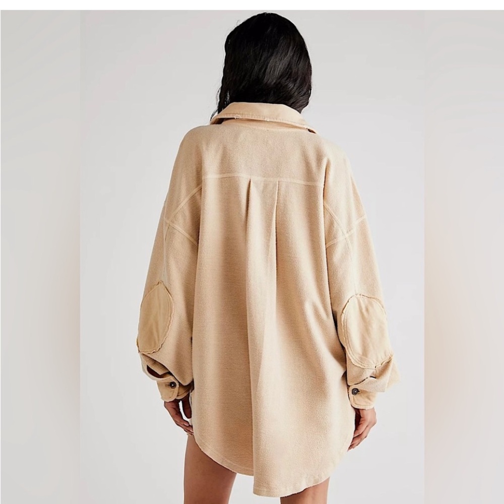 Free People Oversized Shacket NWOT - Picture 4 of 12